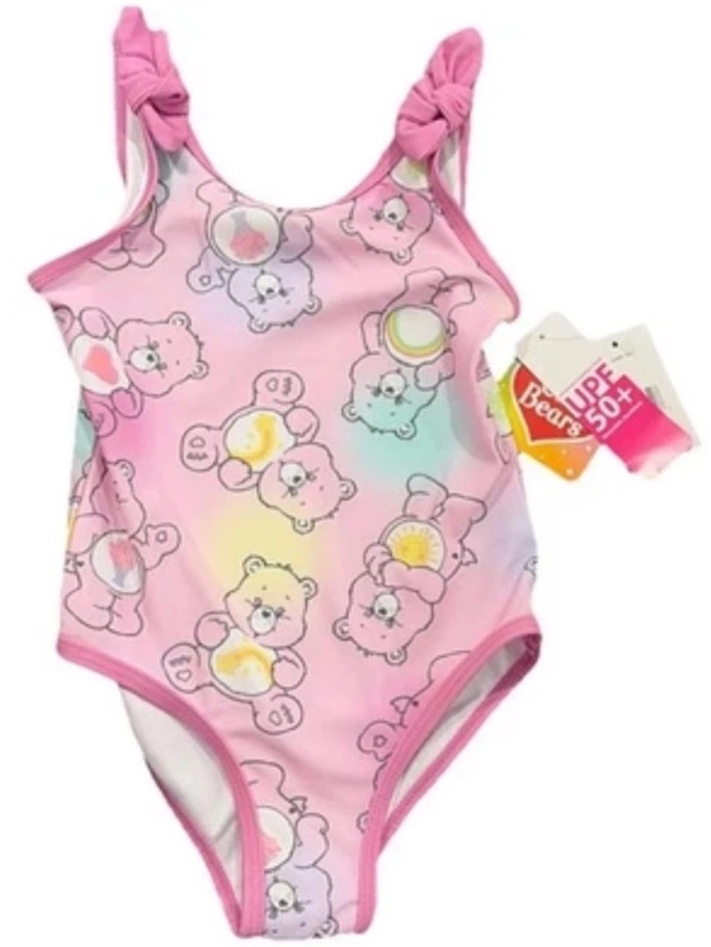 3t Blue Care Bear bathing Suit Cloudco One Piece Upf 50+